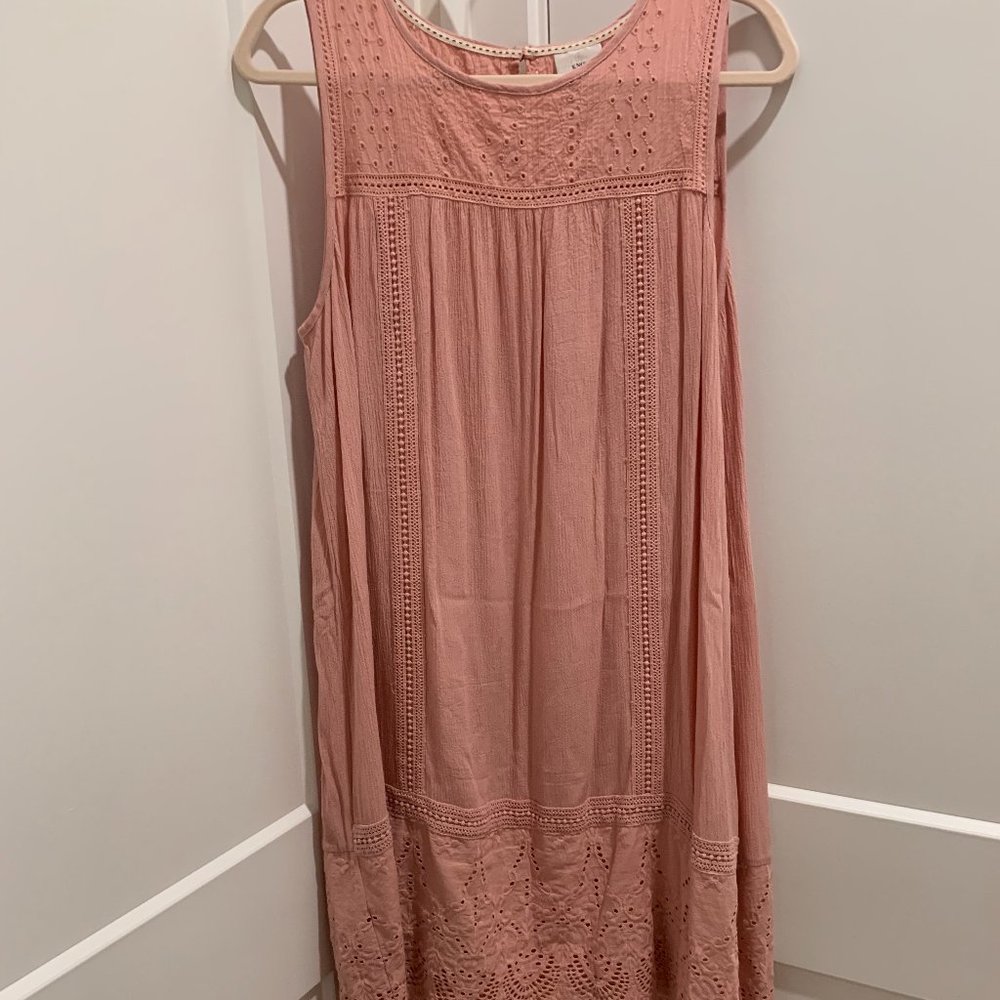 Knox Rose Blush Pink Tank Dress